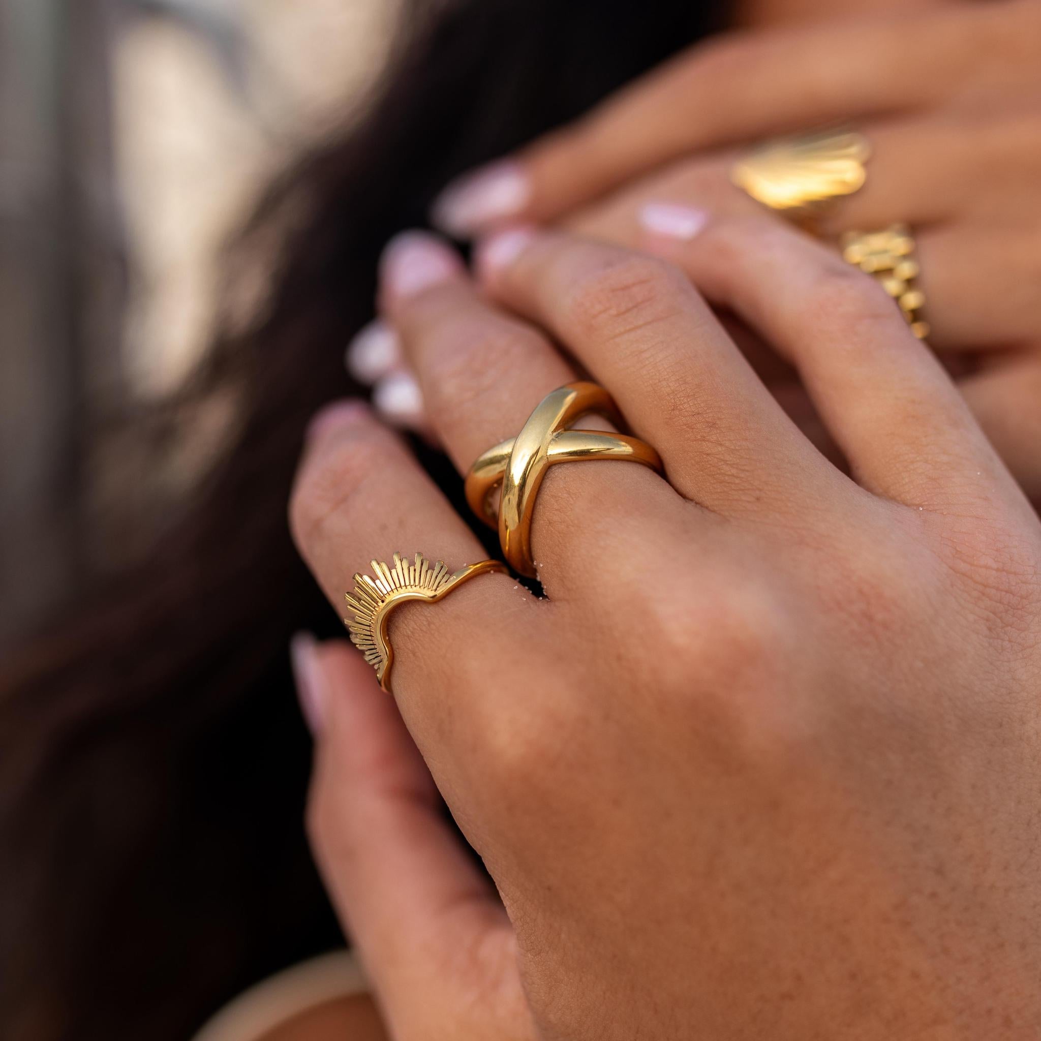 LUCCA Cuff Ring