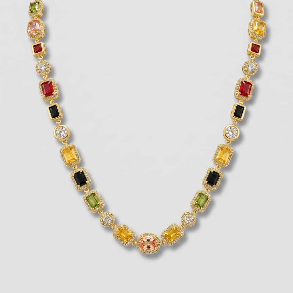 ANTIBES Gemstone Necklace
