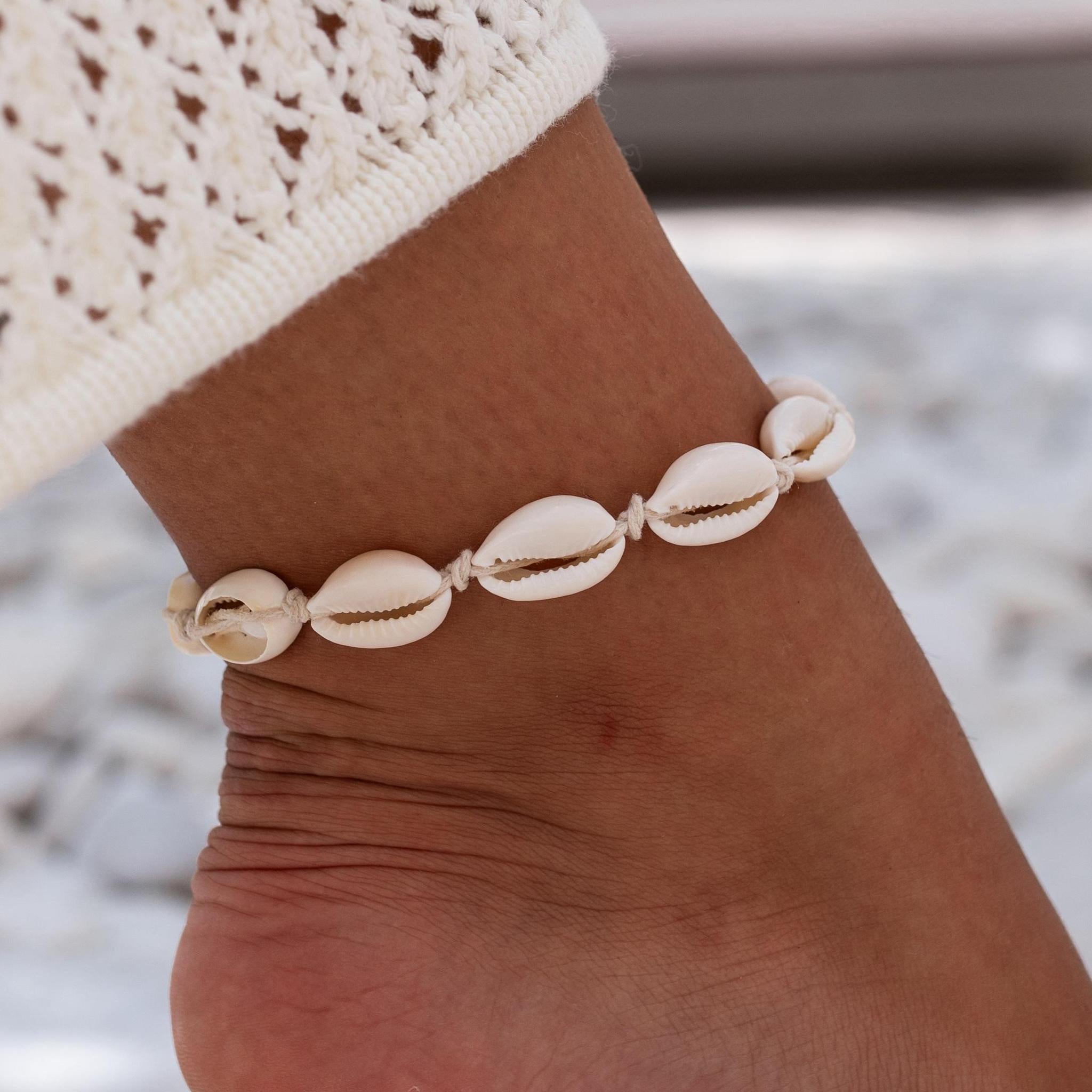 FORMENTERA Shell Anklet