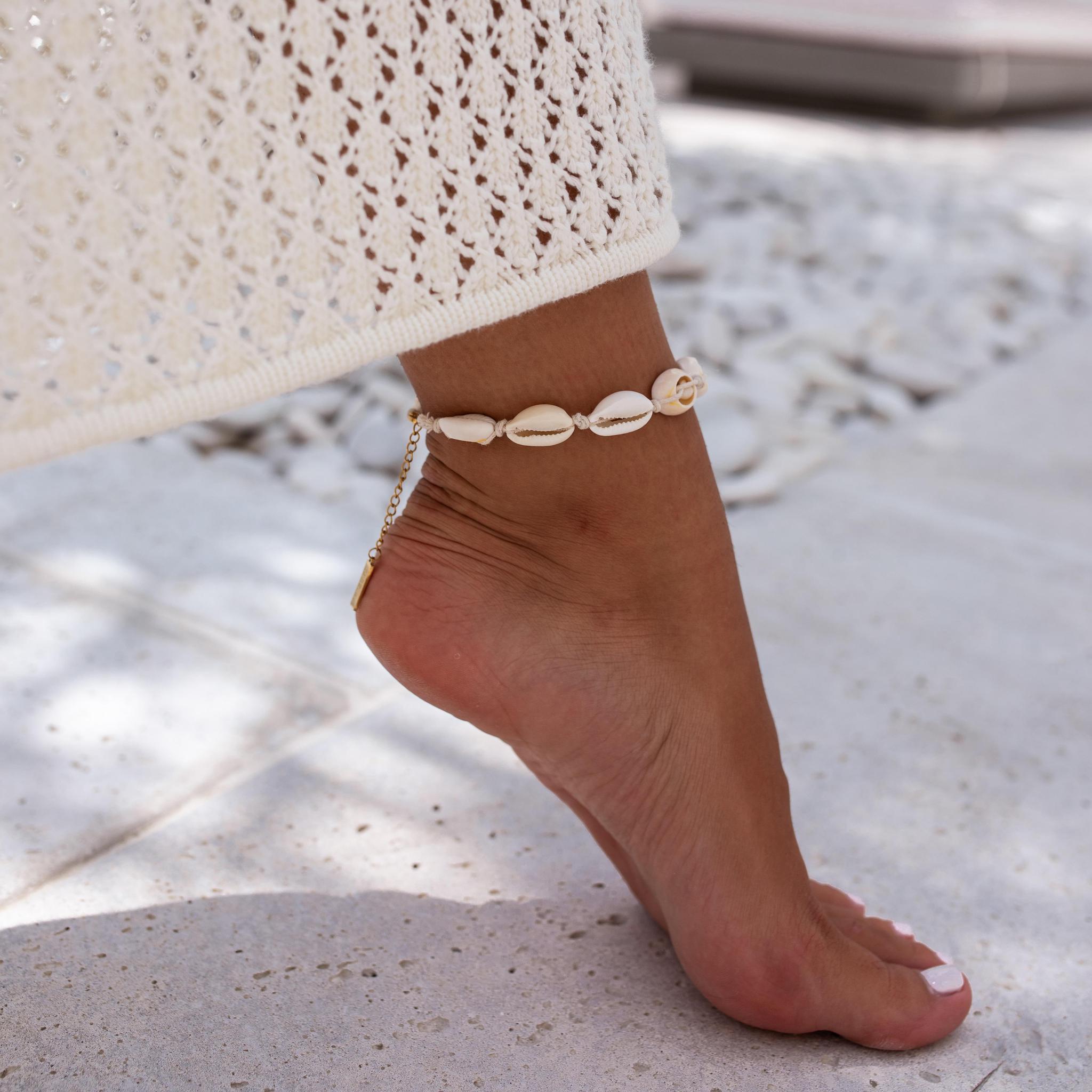 FORMENTERA Shell Anklet