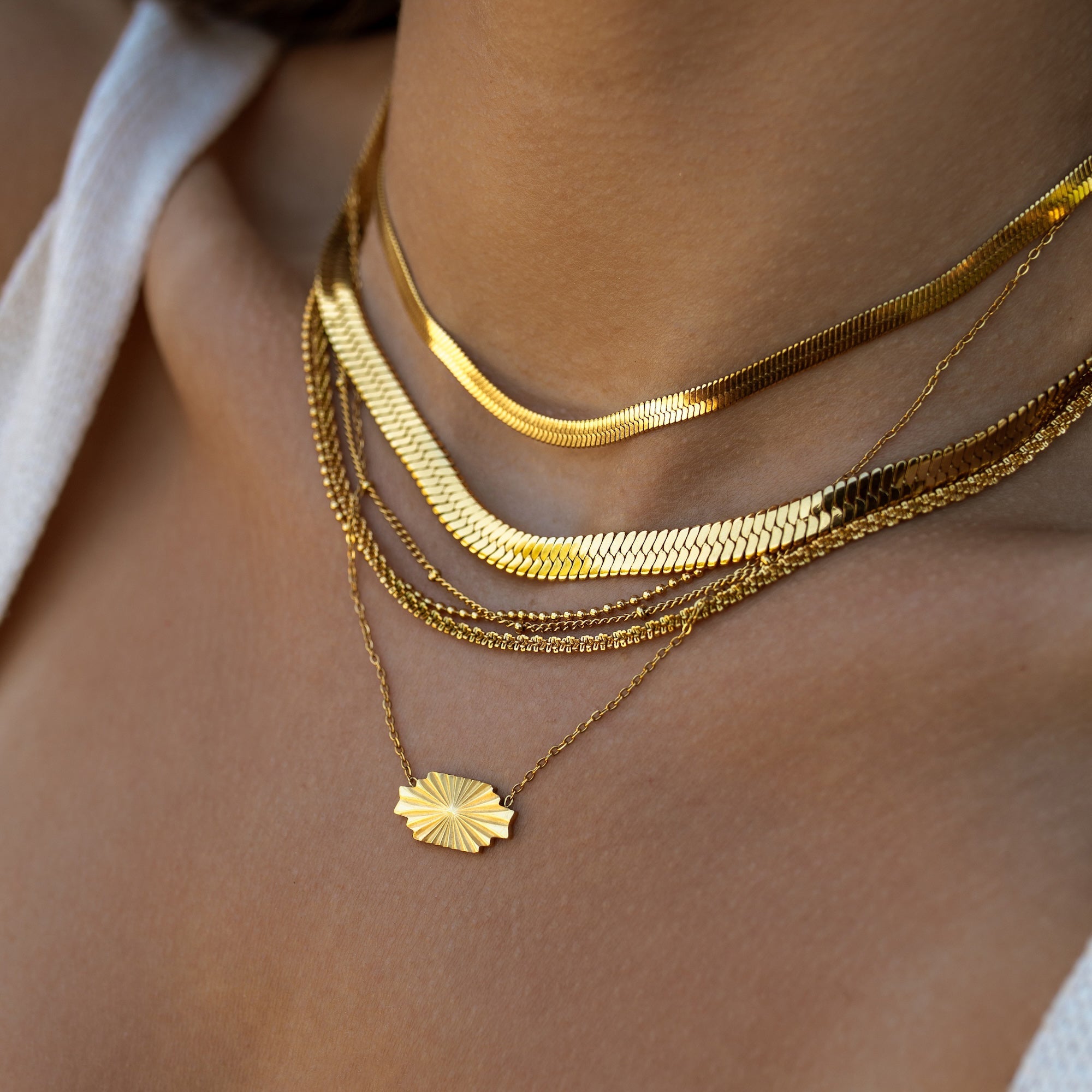 PORTOFINO Herringbone Necklace