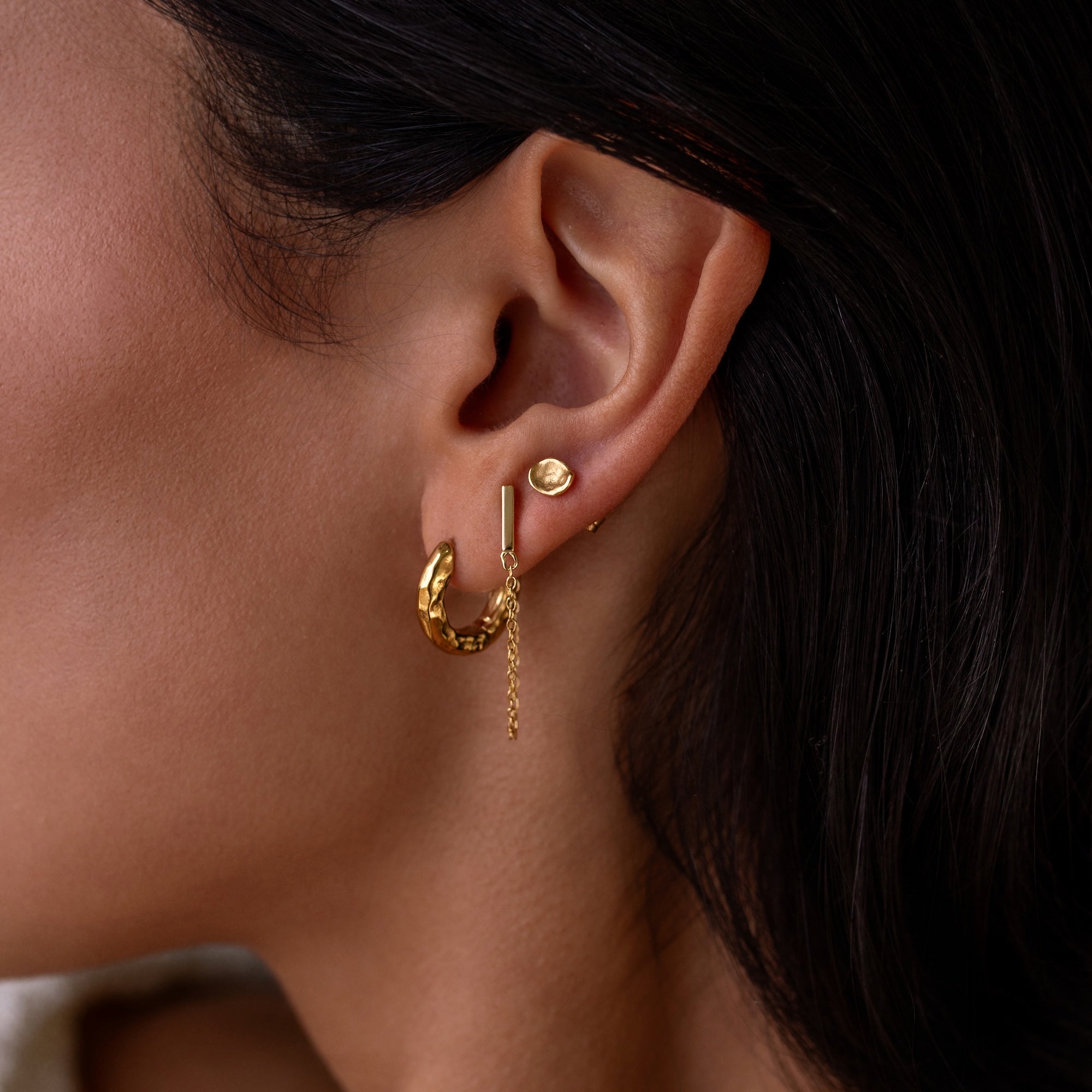 COMO Sculpted Studs