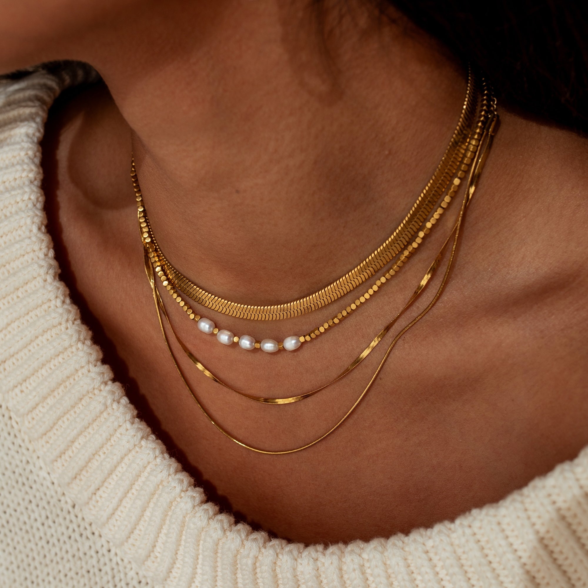 RAVELLO Layered Necklace