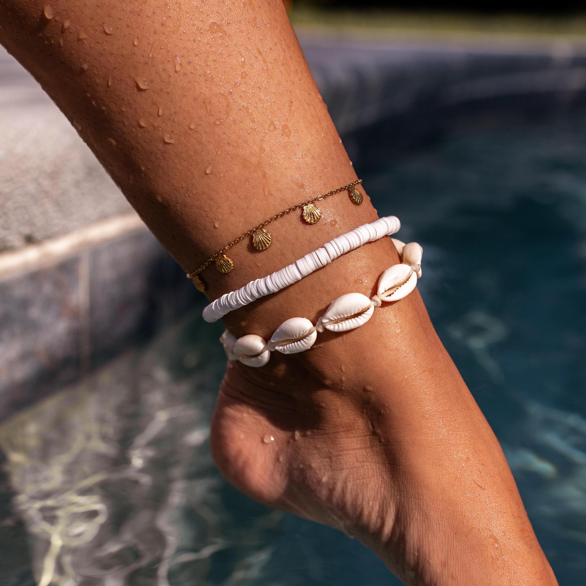 FORMENTERA Shell Anklet