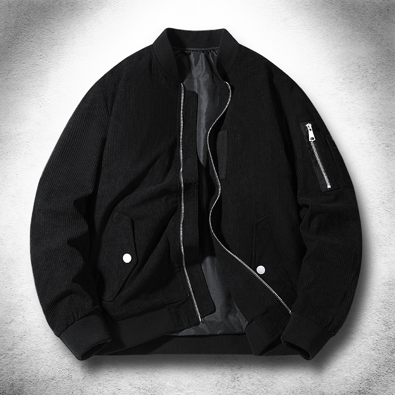 Velvet-Touch Bomber Jacket — colourway 7