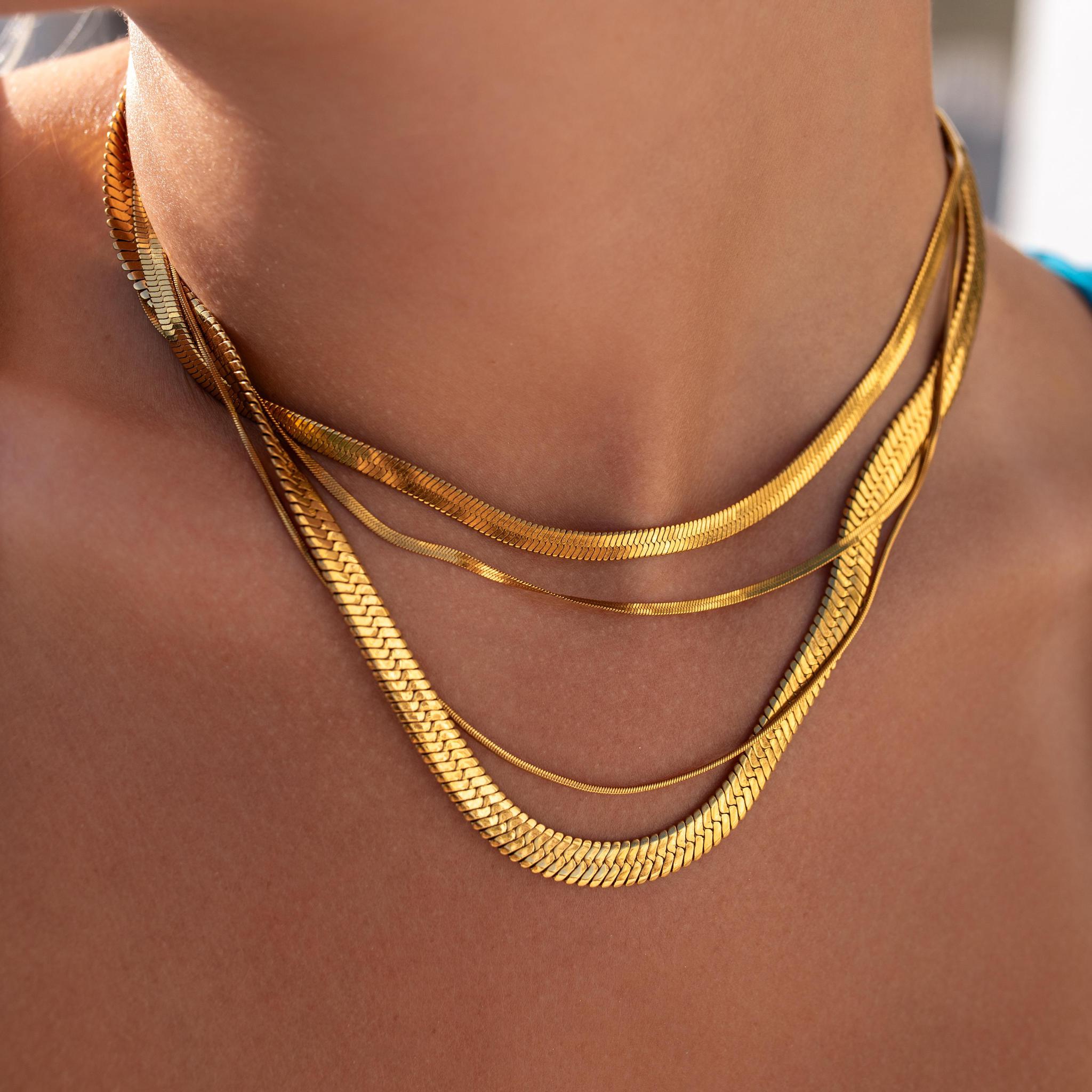 PORTOFINO Herringbone Necklace