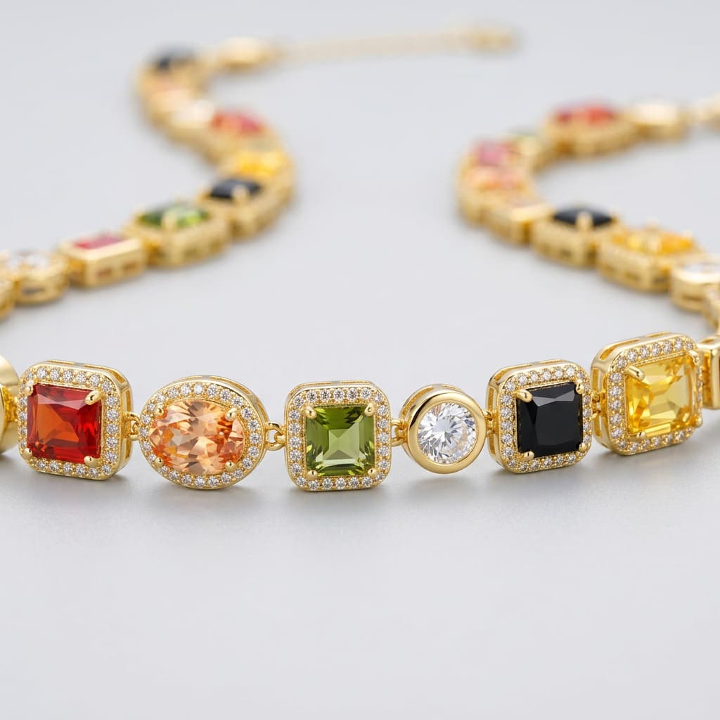 ANTIBES Gemstone Necklace