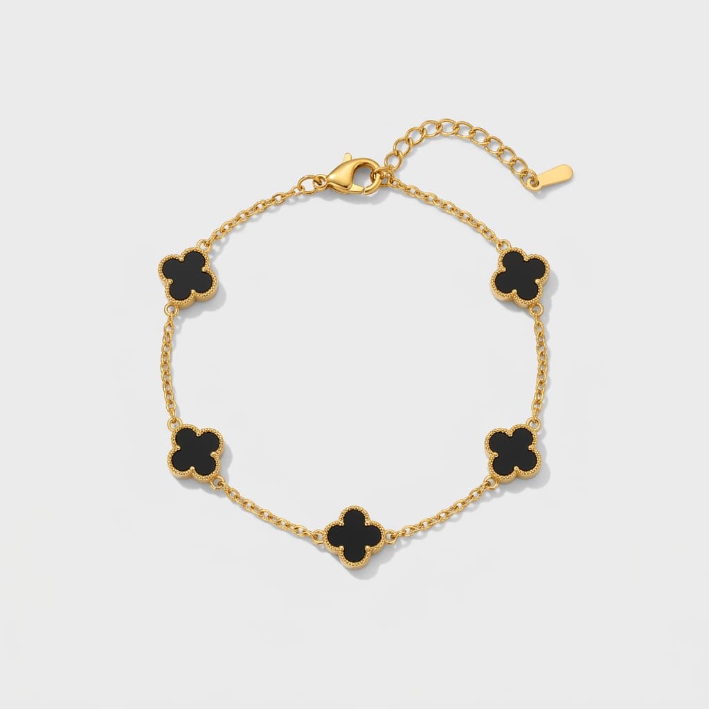 The Versailles Stack — Black clover colorway